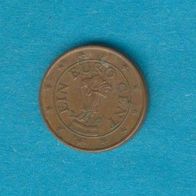 Österreich 1 Cent 2005