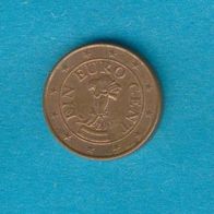 Österreich 1 Cent 2007