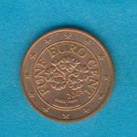 Österreich 5 Cent 2008