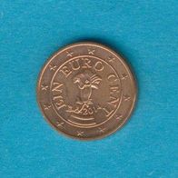 Österreich 1 Cent 2014