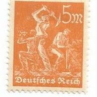 Briefmarke Deutsches Reich 1923 - 5 Mark - Michel Nr. 238 - ungestempelt
