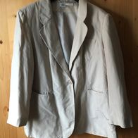 beigefarbener Blazer Gr. 44/46 (4760)