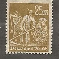 Briefmarke Deutsches Reich 1923 - 25 Mark - Michel Nr. 242 - ungestempelt
