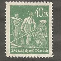 Briefmarke Deutsches Reich 1923 - 40 Mark - Michel Nr. 244 - ungestempelt