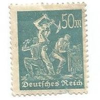 Briefmarke Deutsches Reich 1923 - 50 Mark - Michel Nr. 245 - ungestempelt