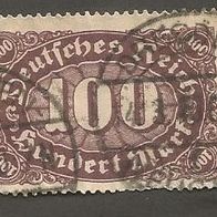 Briefmarke Deutsches Reich 1923 - 100 Mark - Michel Nr. 247