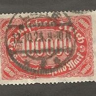 Briefmarke Deutsches Reich 1923 - 10000 Mark - Michel Nr. 257