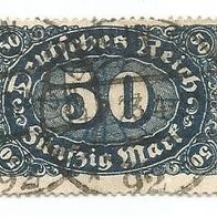 Briefmarke Deutsches Reich 1923 - 50 Mark - Michel Nr. 246