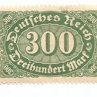 Briefmarke Deutsches Reich 1923 - 300 Mark - Michel Nr. 249 - ungestempelt