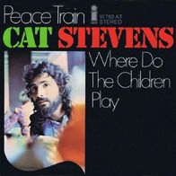 Cat Stevens - Peace Train / Where Do The Children Play -7"- Island 10 759 AT (D) 1971