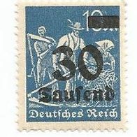 Briefmarke Deutsches Reich 1923 - 30000 Mark - Michel Nr. 284 - ungestempelt