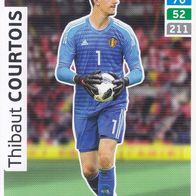 Panini Trading Card Road to Uefa EM 2020 Thibaut Courtois aus Belgien Nr.10