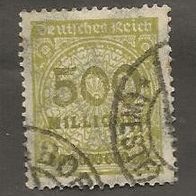 Briefmarke Deutsches Reich 1923 - 500 Millionen Mark - Michel Nr. 324 A