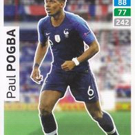 Panini Trading Card Road to Uefa EM 2020 Paul Pogba aus Frankreich Nr.78