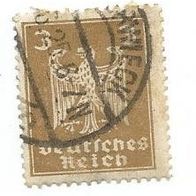 Briefmarke Deutsches Reich 1924 - 3 Pfennig - Michel Nr. 355 X