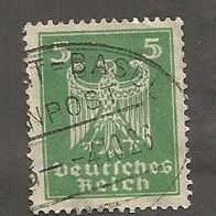 Briefmarke Deutsches Reich 1924 - 5 Pfennig - Michel Nr. 356 X