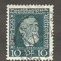 Briefmarke Deutsches Reich 1924 - 10 Pfennig - Michel Nr. 368