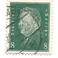 Briefmarke Deutsches Reich 1928 - 8 Pfennig - Michel Nr. 412 X