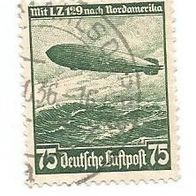 Briefmarke Deutsches Reich 1936 - 75 Pfennig - Michel Nr. 607 X