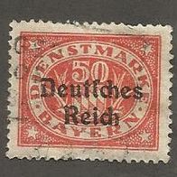 Briefmarke Deutsches Reich DM 1920 - 50 Pfennig - Michel Nr. 40