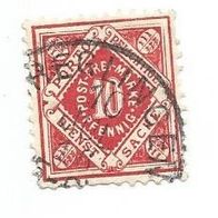 Briefmarke Deutsches Reich DM 1920 - 10 Pfennig - Michel Nr. 53