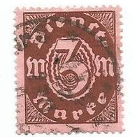 Briefmarke Deutsches Reich DM 1921 - 3 Mark - Michel Nr. 67
