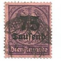Briefmarke Deutsches Reich DM 1923 - 75000 Mark - Michel Nr. 91