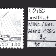 Aland 1985 Freimarken MiNr. 9 y postfrisch