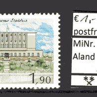 Aland 1989 Freimarke: 50 Jahre Rathaus von Mariehamn MiNr. 32 postfrisch