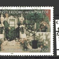 BRD / Bund 1989 100 Jahre Künstlerdorf Worpswede MiNr. 1430 Vollstempel