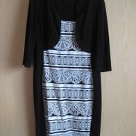 Kleid Joseph Ribkoff Gr. 44 schwarz-weiß