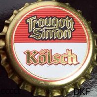 Traugott Simon Kölsch Bier Brauerei Kronkorken 2012 Kronenkorken in neu und unbenutzt