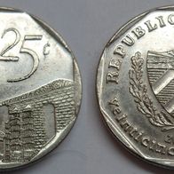 Kuba 25 Centavos 2001 ## S4