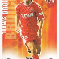 1. FC Köln Topps Match Attax Trading Card 2008 Thomas Broich Nr.211