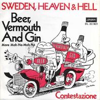 Sweden, Heaven & Hell - Beer, Vermouth And Gin - 7" - London DL 20 901 (D) 1968