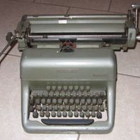Alte antike Torpedo Solitaire Schreibmaschine Maschine Bürotechnik original alt