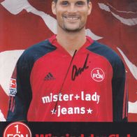 1. FC Nürnberg Autogrammkarte 2005 Mario Cantaluppi