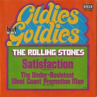 7" Rolling STONES - Satisfaction (Oldies but Goldies) (Ungespielt - MINT]