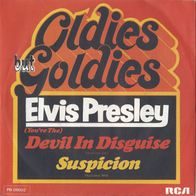 7" ELVIS Presley - Devil In Disguise / Suspicion (Ungespielt - MINT]