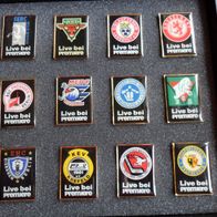 Eishockey DEL 1983/84 Pin Sammlung Live bei Premiere