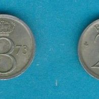 Belgien 25 Centimes 1973 Belgique