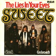 Sweet - The Lies In Your Eyes / Cockroach - 7" - RCA 2641 (D) 1976