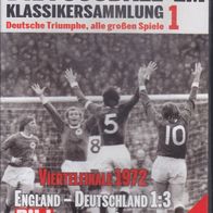Die Fussball EM 1972 Klassikersammlung. England - Deutschland 1:3 Dauer 110 min