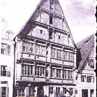 Antike AK Dinkelsbühl Deutsches Haus !!!