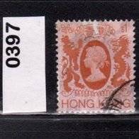 Hongkong (Asien) Mi. Nr. 397 (2) Königin Elisabeth II. o <