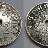 Spanien 25 Centimos 1937 ## Kof2