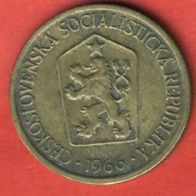Tschechoslowakei 1 Koruna 1966