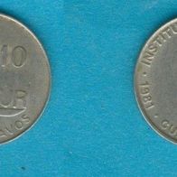 Kuba 10 Centavos 1981