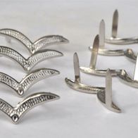 8x Luftwaffe Luftstreitkräfte Adler Schwingen Kragenspiegel Auflagen LSK NVA WL