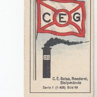 Massary Reedereiflaggen C.E. Geiss Reederei Stolpmünde Nr 69